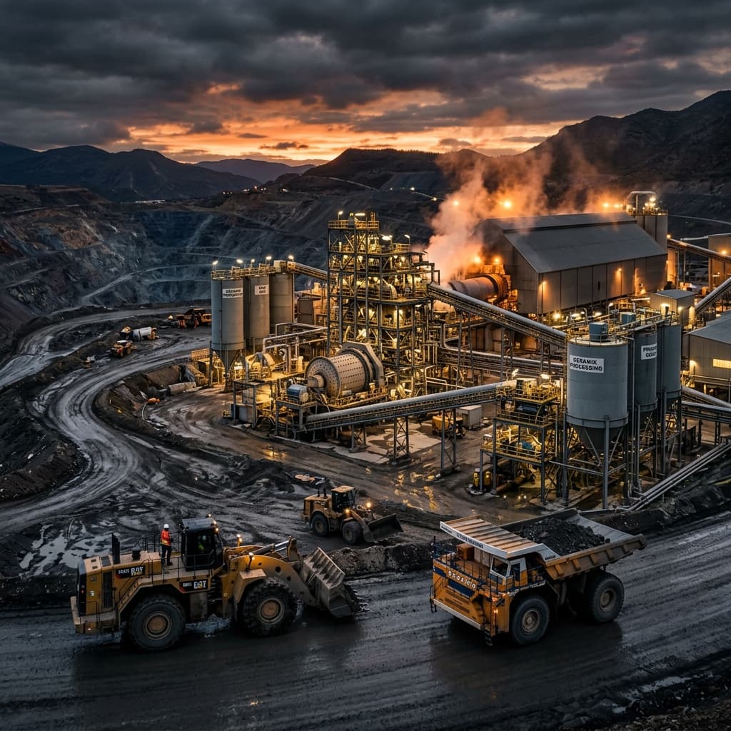 Mining & Ceramics process application